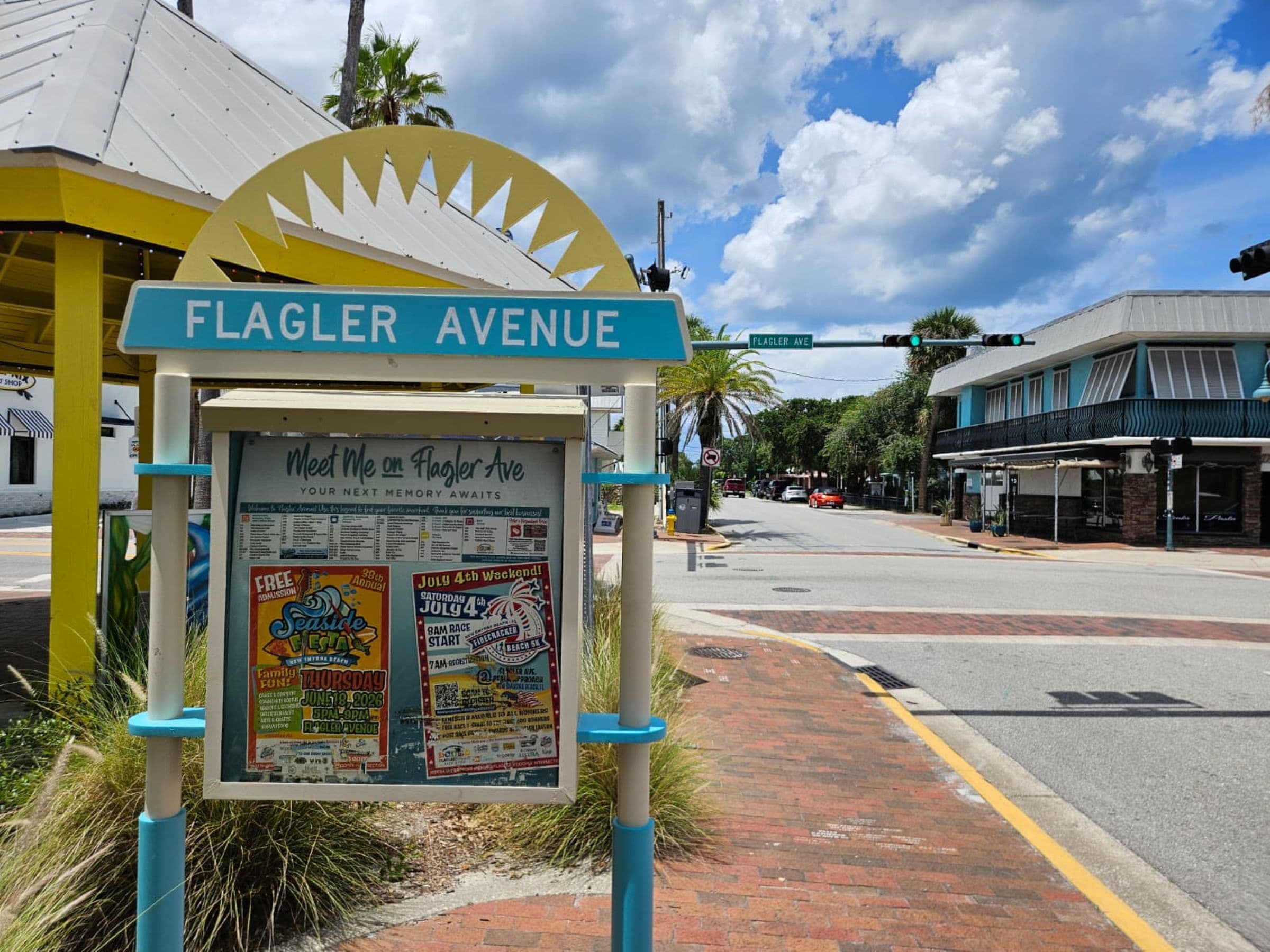 Flagler Avenue Beach Approach