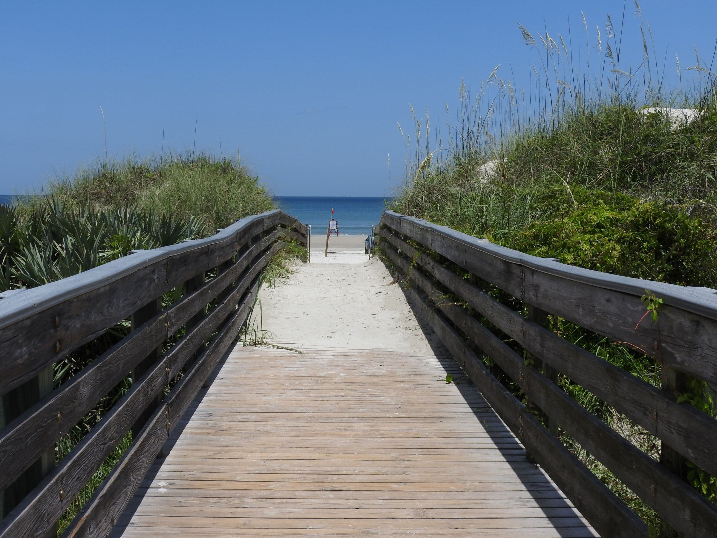 New Smyrna Beach shoreline